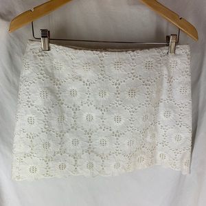 SOLD ON EBAY LILLY PULITZER eyelet skirt